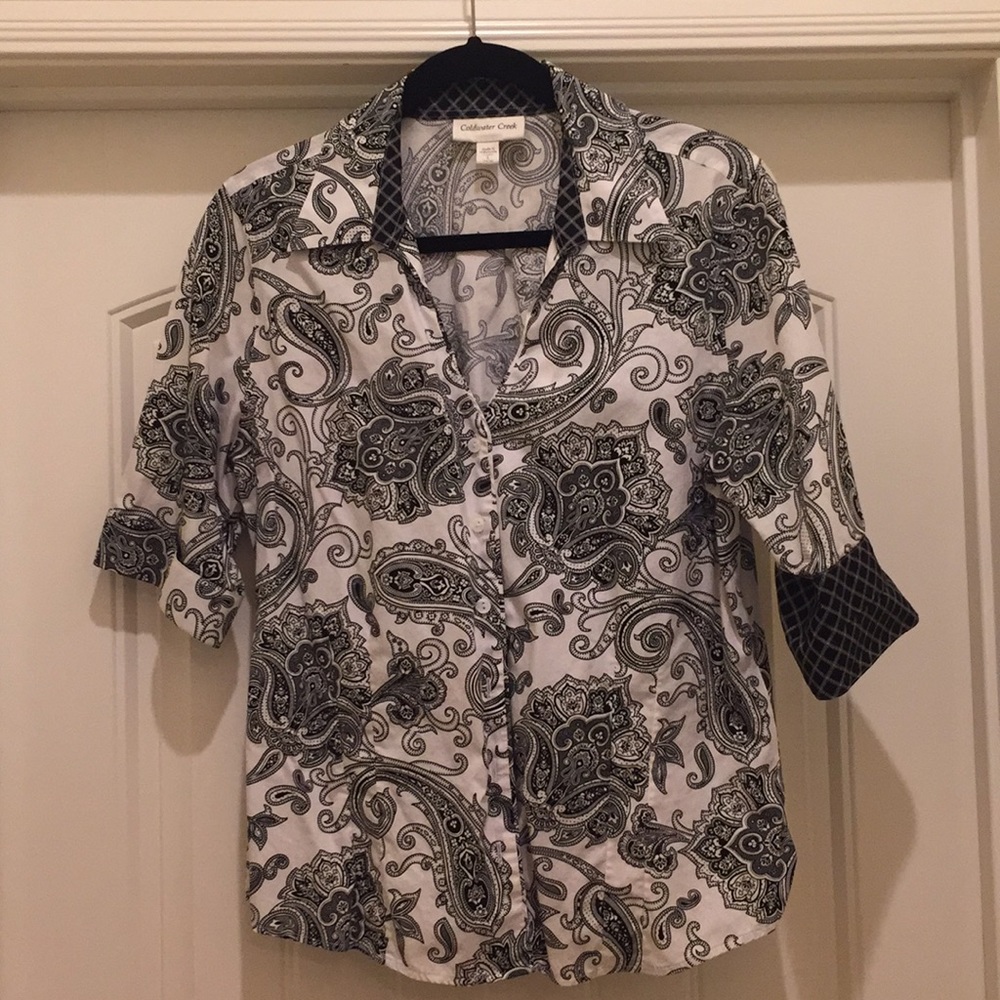 Paisley dress top - (A-11)